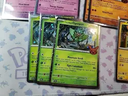 25× Pokemon Halloween Stamped Cosmos Holo Lot SWIRL - Image 2