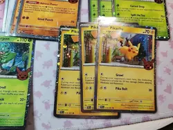 25× Pokemon Halloween Stamped Cosmos Holo Lot SWIRL - Image 3