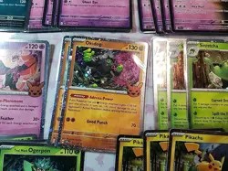 25× Pokemon Halloween Stamped Cosmos Holo Lot SWIRL - Image 5