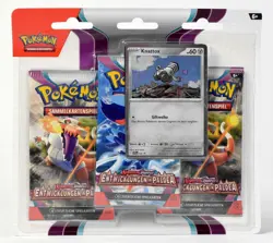 Pokemon TCG Karmesin & Purpur: Entwicklungen in Paldea 3er Blister,Knattox,neu - Image 1