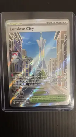 Lumiose City 111/088 Ultra Rare Perfect Order Pokemon Holo Near Mint - Image 1