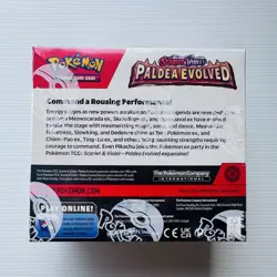 Pokemon TCG Scarlet and Violet Paldea Evolved Booster Box BRAND NEW & SEALED - Image 2
