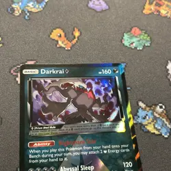 Darkrai 77/156 NM -Holo Rare Pokemon Card- Ultra Prism (3z) - Image 2