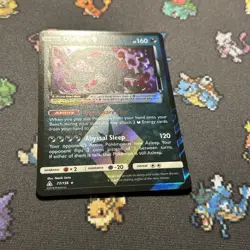 Darkrai 77/156 NM -Holo Rare Pokemon Card- Ultra Prism (3z) - Image 3