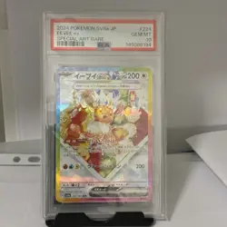 Pokemon TCG Eevee EX SV8a 224 JP PSA 10 SAR - Image 1