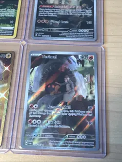 Pokemon Tcg Lot Of Ultra Rares & Illustration Rares Torkoal Flaaffy Iron Leaves - Image 2