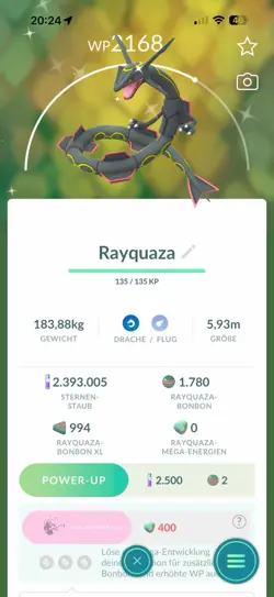 !!!Pokemon GO ✨Shiny Rayquaza - Image 1