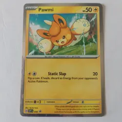 Pokemon Scarlet & Violet Pawmi SVPen 040 BLACK STAR PROMO SVP 40 - Image 1
