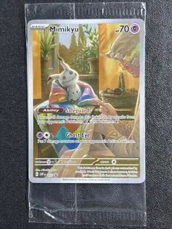 Mimikyu 075 Pokemon Scarlet & Violet Promo Sealed - Image 3