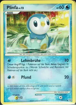 Pokemon Karte Trading Card Game Platin Nr. 85/127 Plinfa - Image 1