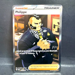 2026 POKEMON CHAOS RISING PHILIPPE 110/086 ULTRA RARE - Image 1