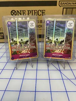Mamaragan OP15-078 NM Foil English One Piece CCG x2 - Image 1