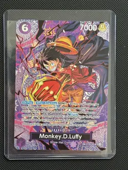One Piece Card Game Monkey D. Luffy ST26-005 SP OP15 - Image 1
