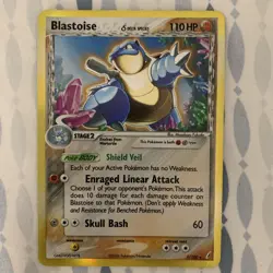 Pokemon TCG Blastoise (Delta Species) EX Crystal Guardians 2/100 Holo Holo Rare - Image 1