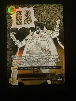 Zehahahahaha! (Alternate Art) OP16-116 The Time of Battle One Piece TCG NM EN - Image 1