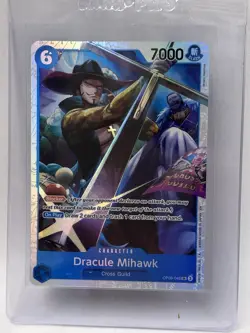 Dracule Mihawk OP09-048 SR Emperors in the New World English - Image 1