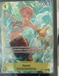 OP15-108 Nami Alt Art Premium Card Collection - Best Selection Vol 6 - Image 1