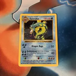 Pokemon TCG Base Set Shadowless Gyarados 6/102 Near Mint - Image 3