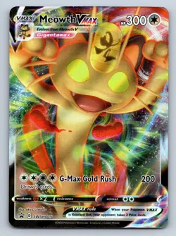 Meowth VMAX SWSH005 - SWSH: Sword & Shield Promo Cards - NM - Pokemon TCG - Image 1