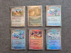 Pokemon TCG Prismatic Evolutions 106-Card All Poke Ball Pattern Lot Holo - Image 1