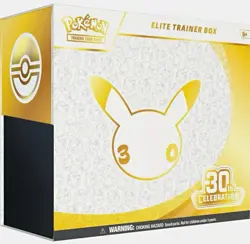 Presale 1x-Pokemon 30th Anniversary ETB Elite Trainer Box New - Image 1