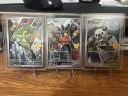 Pokemon First Partners Collection Series 2 Gen 5 Unova Starters (Full Set) - Image 1
