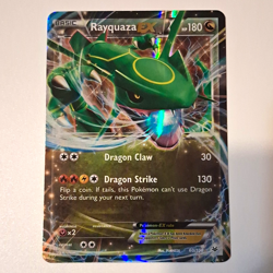 The Pokemon Company Rayquaza EX 60/108 Roaring Skies Holo UR EN 2015 HP 180 - Image 1