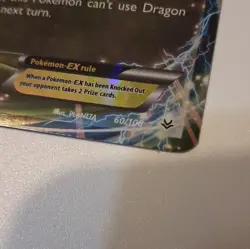 The Pokemon Company Rayquaza EX 60/108 Roaring Skies Holo UR EN 2015 HP 180 - Image 2