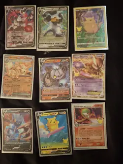 Set Of 9 Holo/ Rare Pokemon Cards - Image 1