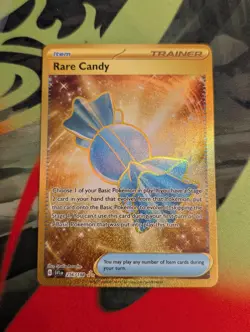 Rare Candy 256/198 Hyper Rare Scarlet & Violet Holo DMG - Image 1
