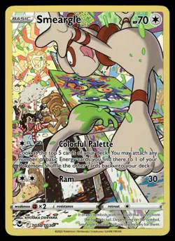 Smeargle TG10/TG30 SWSH12: Silver Tempest Trainer Gallery Pokemon - Image 1