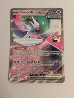 Iron Valiant ex 089/182 Holo Double Rare Prize Pack Series Cards NM - Image 1