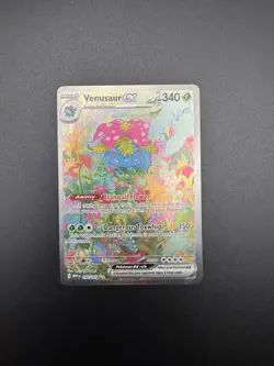 Pokemon TCG Venusaur EX 198/165 SV 151 Special Illustration Rare Full Art NM - Image 3