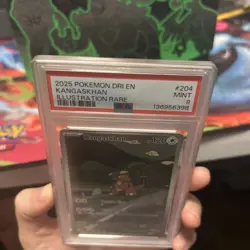 2025 Pokemon Destined Rivals Kangaskhan #204/182 PSA 9 - Image 3