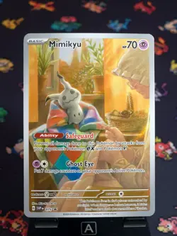Pokemon Mimikyu Paldean Fates ETB Promo - Image 1
