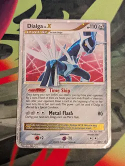 Dialga LV.X DP17 Holo Promo Diamond and Pearl Promos DMG - Image 1