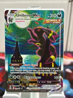Umbreon VMAX 215/203 Alt Art Evolving Skies Pokemon Moonbreon Holo NM - Image 1