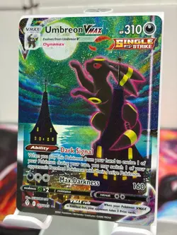 Umbreon VMAX 215/203 Alt Art Evolving Skies Pokemon Moonbreon Holo NM - Image 2