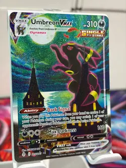 Umbreon VMAX 215/203 Alt Art Evolving Skies Pokemon Moonbreon Holo NM - Image 3