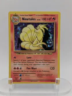 Pokemon Ninetales 15/108 Rare XY Evolutions 2016 Holo NM ENGLISH - Image 1