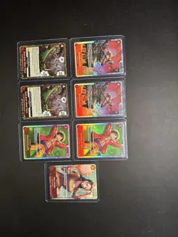 One Piece Lot Of Full Art Cards - Image 1