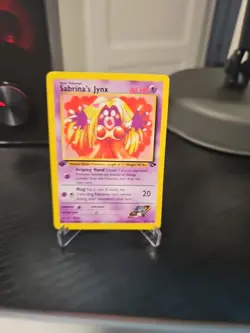Pokemon TCG Sabrina's Jynx Gym Challenge Uncommon Card 1st Edition 57/132 - Image 1