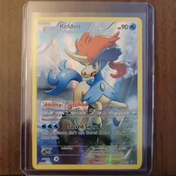 Keldeo XY118 Full Art Black Star Promo Pokemon Car NM/LP XY English 2016 - Image 1