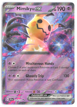 Mimikyu ex 069/159 Pokemon Journey Together 069/159 Double Rare NM - Image 2