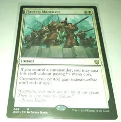 MAGIC "Flawless Maneuver" 068 Commander: Phyrexia: All Will Be One NM MTG CARD - Image 2