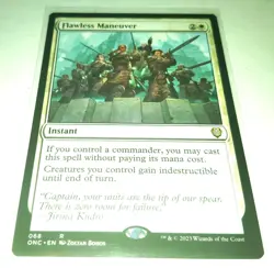 MAGIC "Flawless Maneuver" 068 Commander: Phyrexia: All Will Be One NM MTG CARD - Image 4