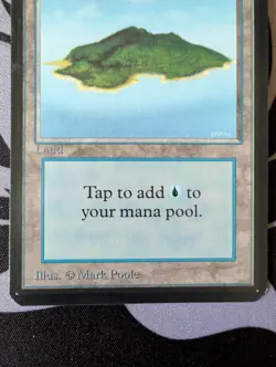 Island (B)(Blue) ~ Alpha [Near Mint][Magic MTG] - Image 3