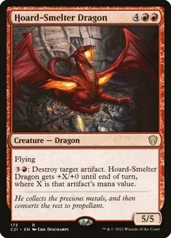 MTG Hoard-Smelter Dragon ** Commander 2021 ** English - Image 1