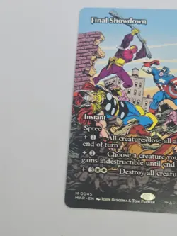 MTG, Final Showdown Borderless 45 Marvel Super Heroes Regular - Image 2