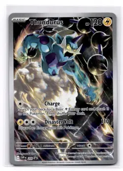 Thundurus - SV: Scarlet & Violet Promo Cards - Pokemon NM 209 - Image 1